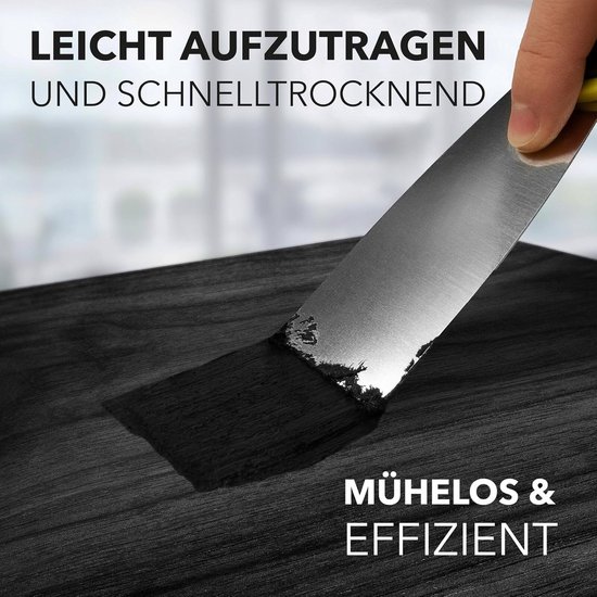 Vezelversterkte houtkit - Houtplamuur reparatie - Binnen buiten - Extra sterk vezelversterkt - 250 gram - Wit — afbeelding 2