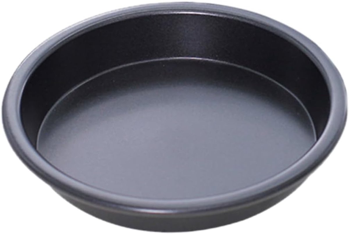 Energiebesparende Pizzapan - Oven Bakplaat - Pizza Bakken - Anti-aanbak & Krasbestendig - 20cm Diameter - Zwart