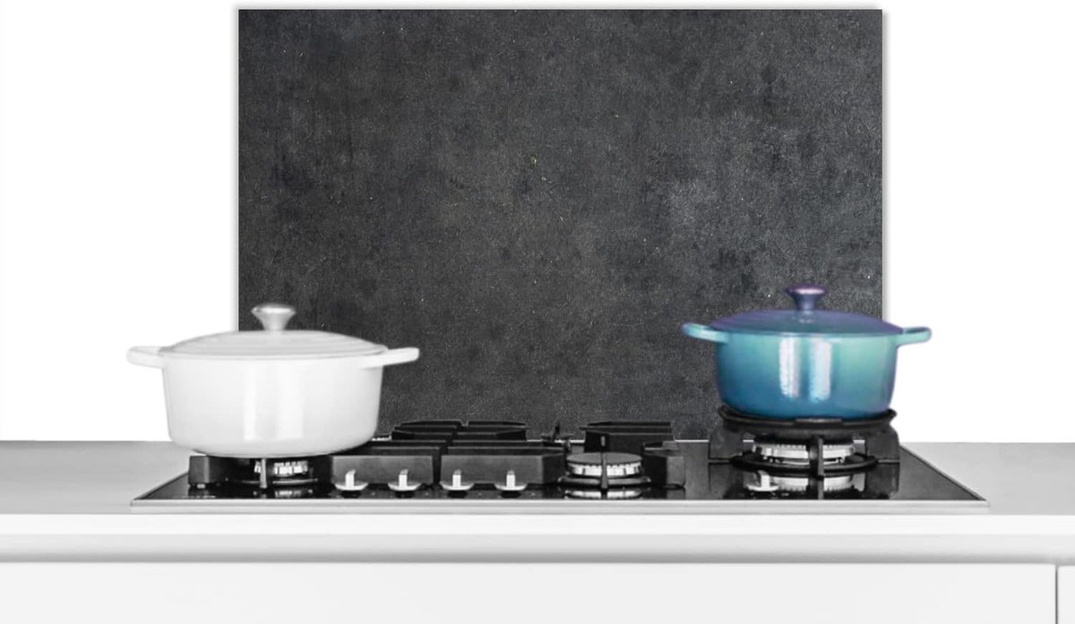 Keuken Achterwand - Spatwand - Bescherming Kookplaat - Betonlook Structuur - 60x40 cm - Grijs