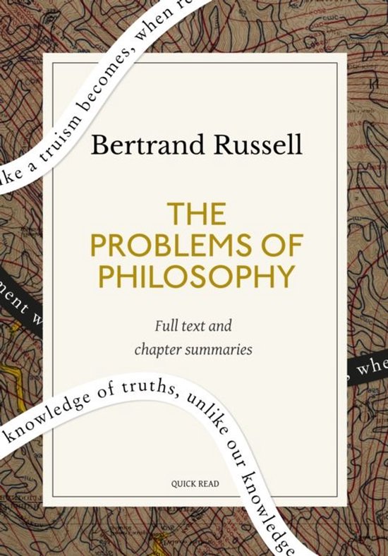 The Problems of Philosophy: A Quick Read edition - cover