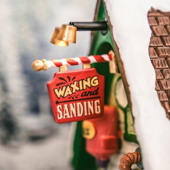 Lemax - The Elf Service Sleigh & Sled Repair