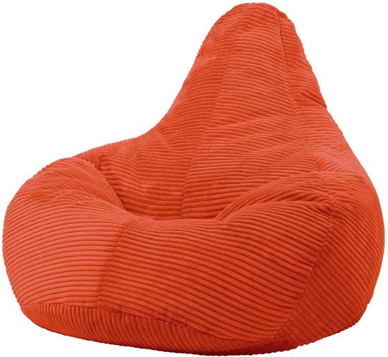icon - Dalton Zitzak Fauteuil - Gaming - Ribfluweel - Terra-oranje