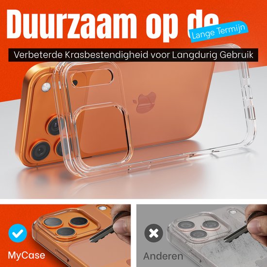 Coque adaptée à iPhone 17 Pro Max coque transparente antichoc