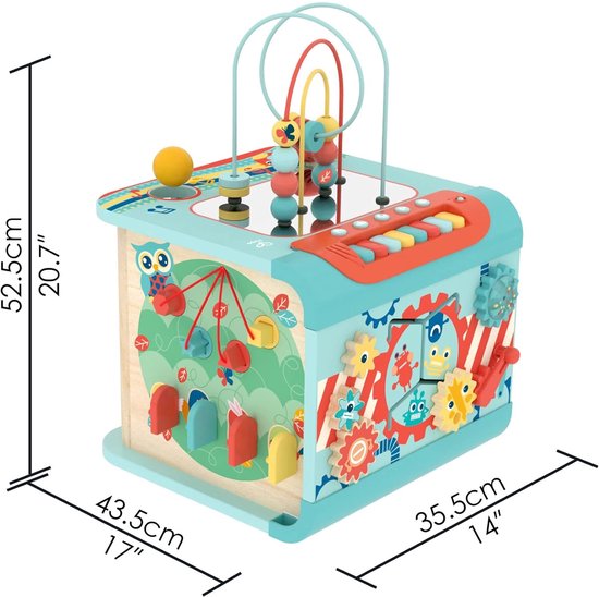 Hape ontdekken en leren magische kubus van Hape — afbeelding 4