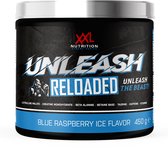 XXL Nutrition - Unleash Reloaded - Blue Raspberry Ice - Pre-Workout - 450g