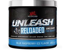 XXL Nutrition - Unleash Reloaded - Blue Raspberry Ice - Pre-Workout - 450g