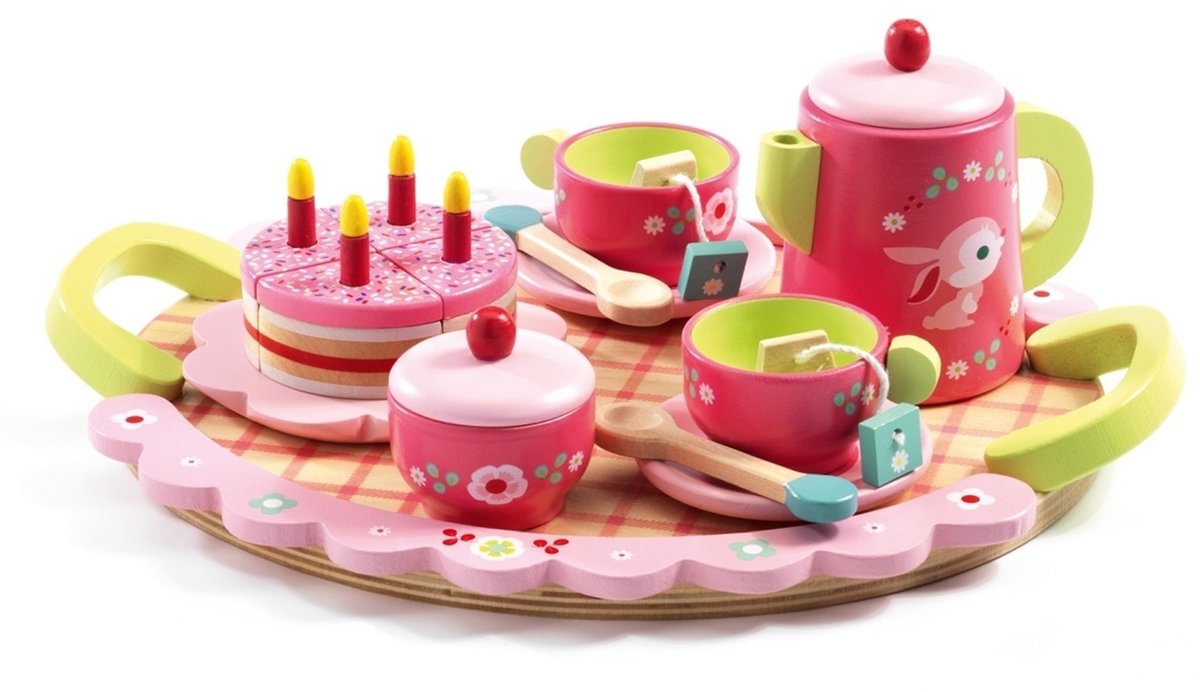 Djeco - Djeco Houten Servies van Lili Rose