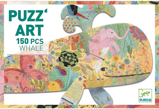 Djeco - Puzzel - Walvis - 150 stukjes