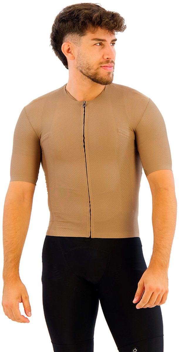 Assos Equipe Rs S11 Korte Mouw Wielertrui Bruin XL Man