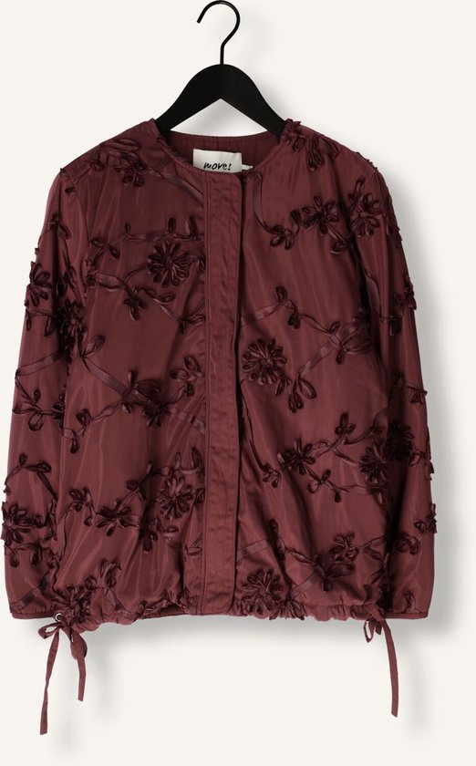 Moves Kaylie Jacket 4435 Jassen Dames - Winterjas - Bordeaux - Maat 42