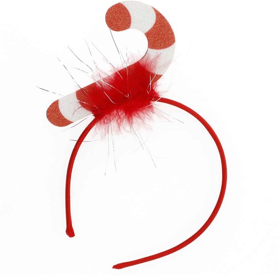 Tiara Candy Cane Rouge
