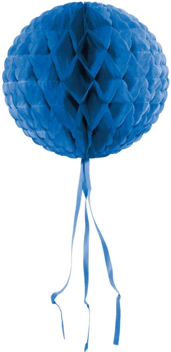 Honeycomb Bol Blauw - 30 cm
