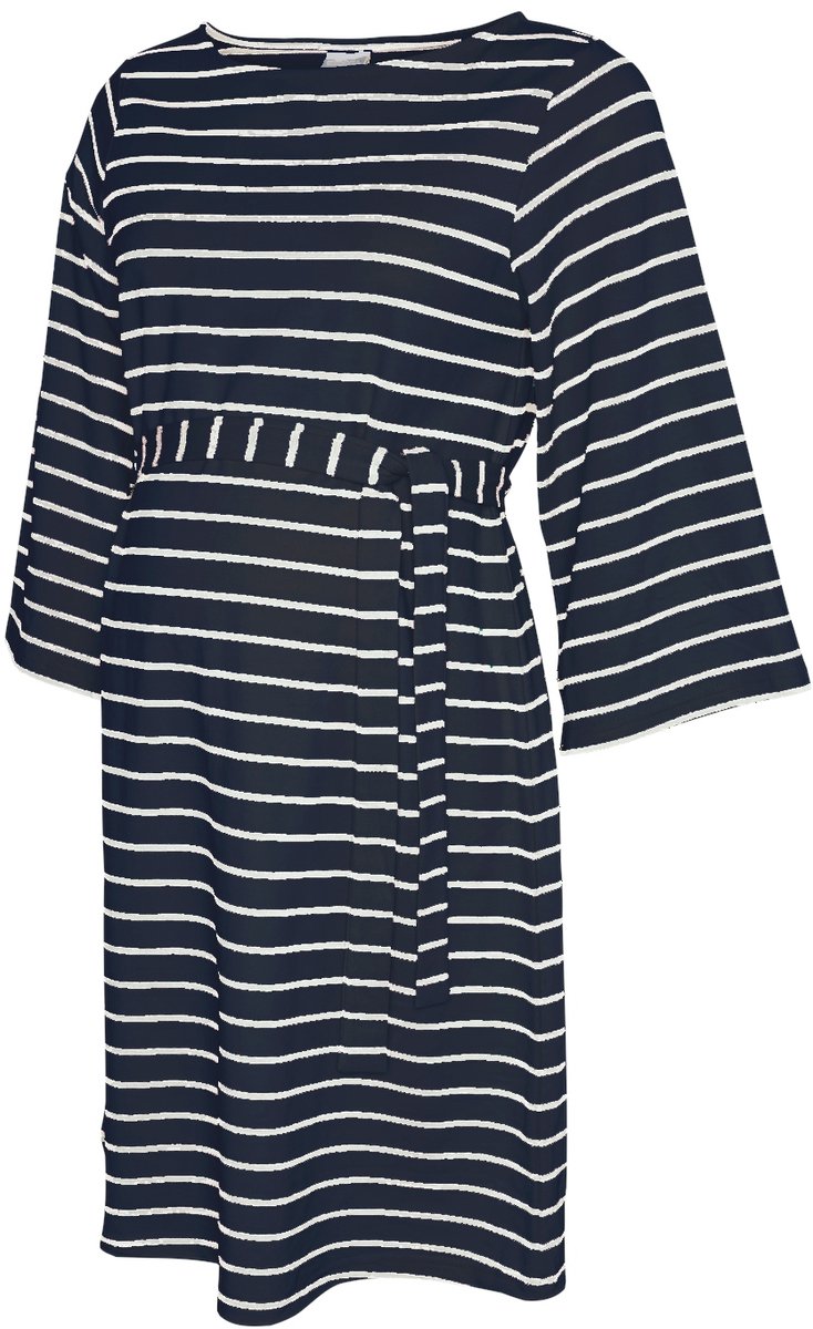 Mamalicious Mama Licious Jurk MLAMILA Zwangerschapsjurk Navy Blazer