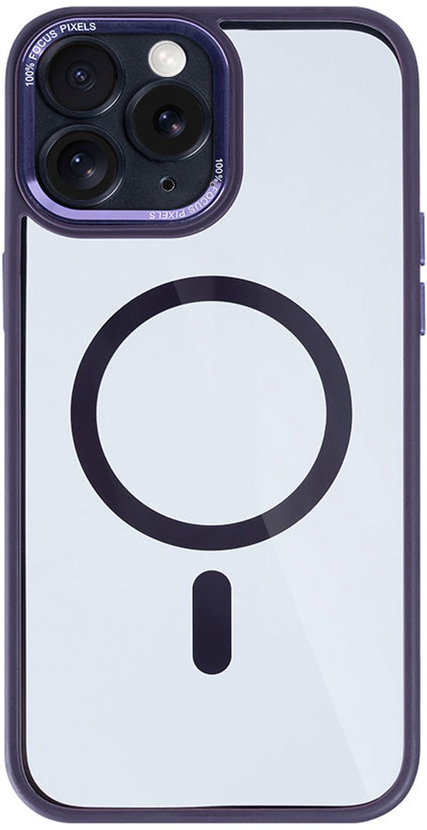 Rixus Classic 04 Case With MagSafe For iPhone 11 Pro Max Purple