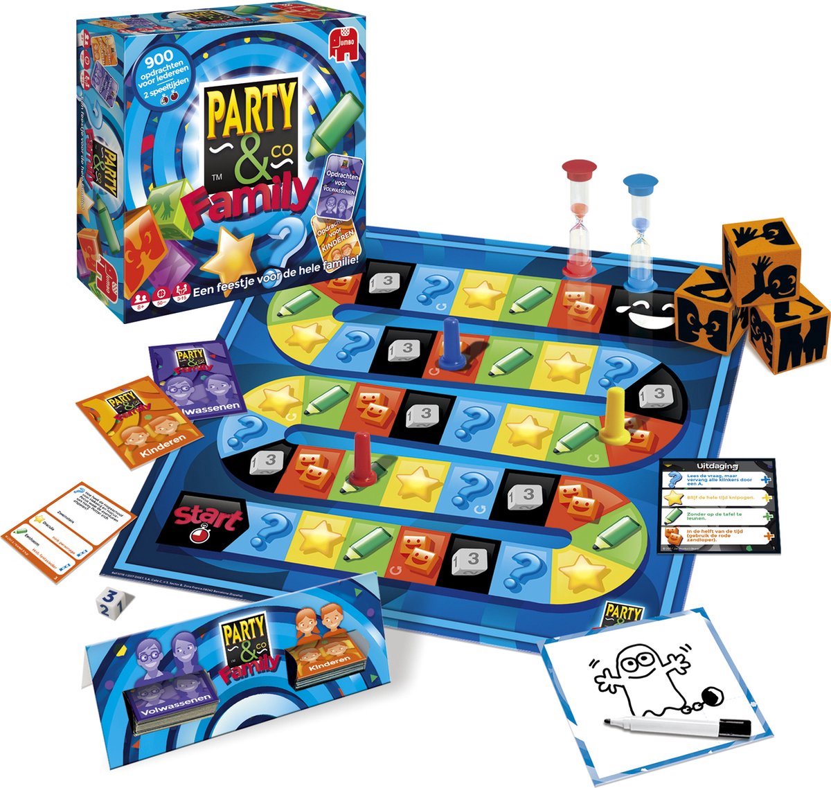Party & Co. - Family - Bordspel voor families - Vanaf 8 jaar - Partyspel - Actiespel — afbeelding 11