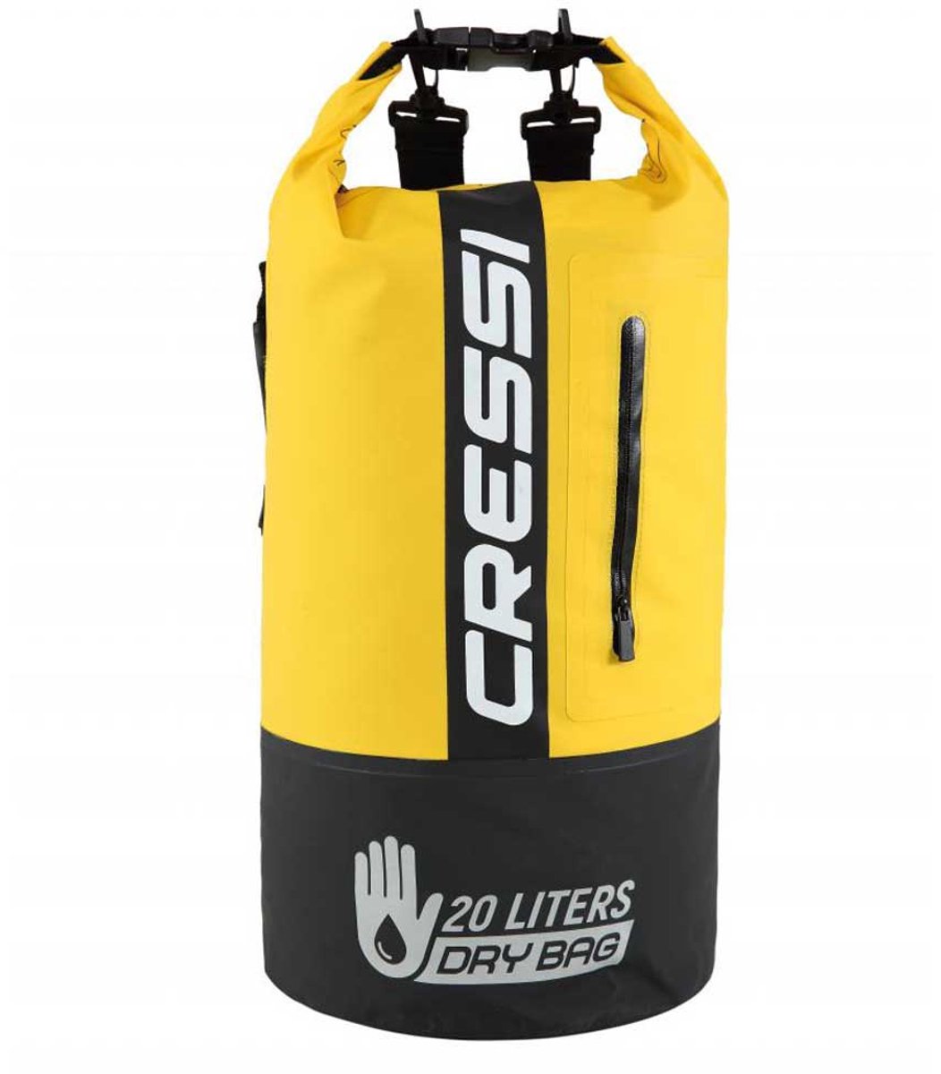 Cressi Pvc Premium Droge Zak 20l Geel 20 L
