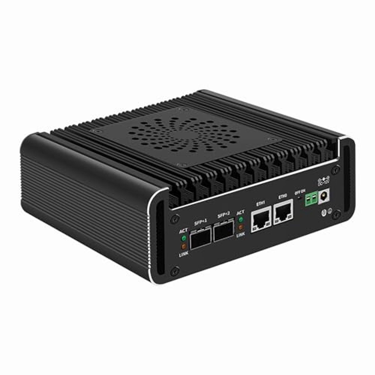 Micro Mini PC met 10G SFP en 2,5G LAN – Ideaal voor Thuisgebruik en Industriële Toepassingen