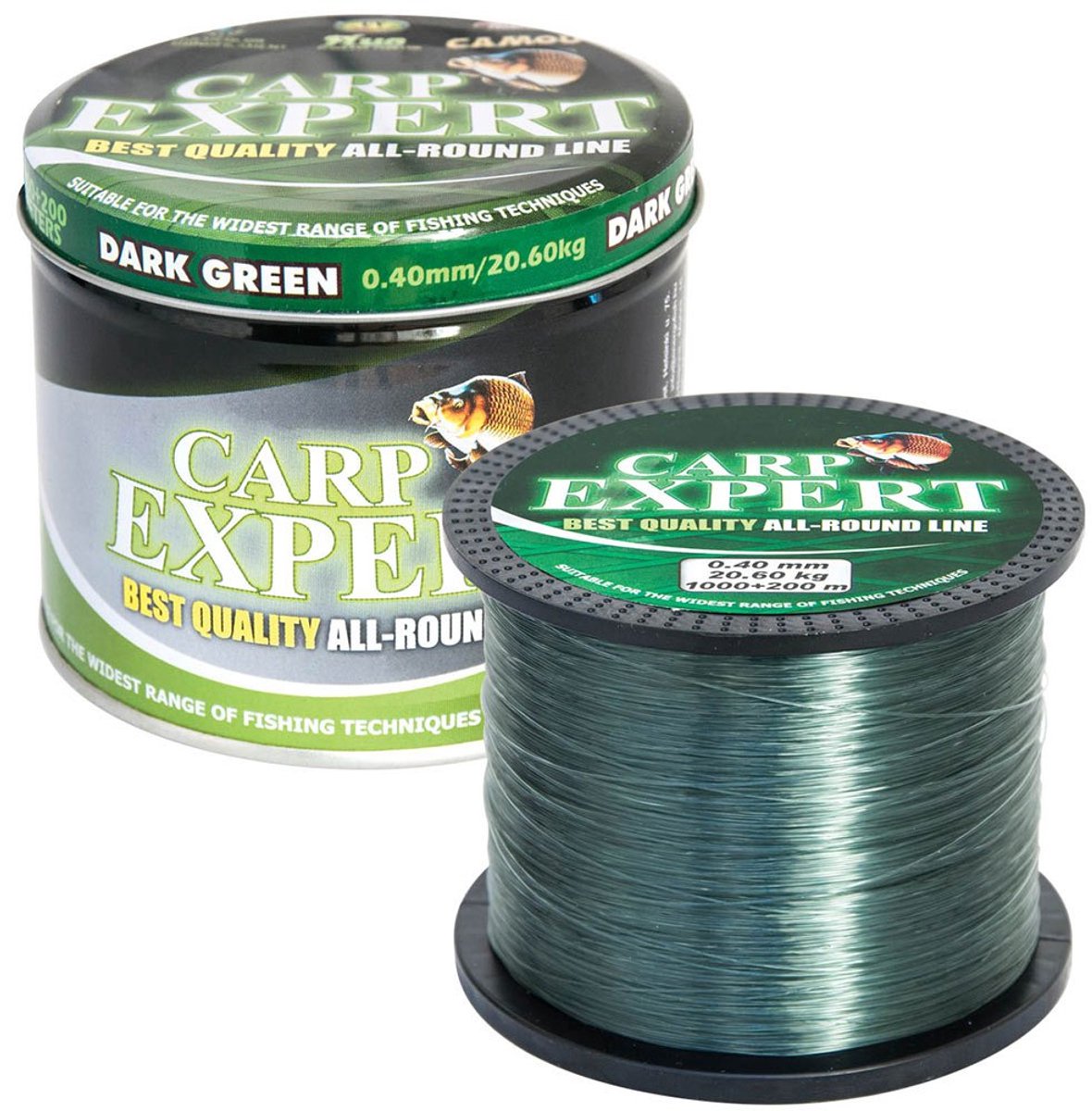 Carp Expert 1200 M Monofilament Zilver 0.270 mm