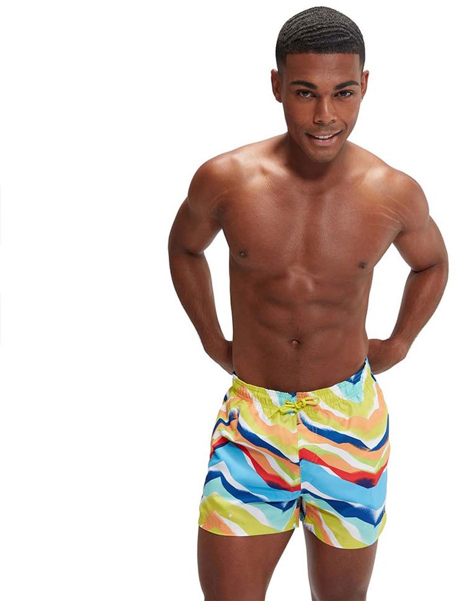 Speedo Printed Leisure 14´´ Zwembroek Veelkleurig S Man