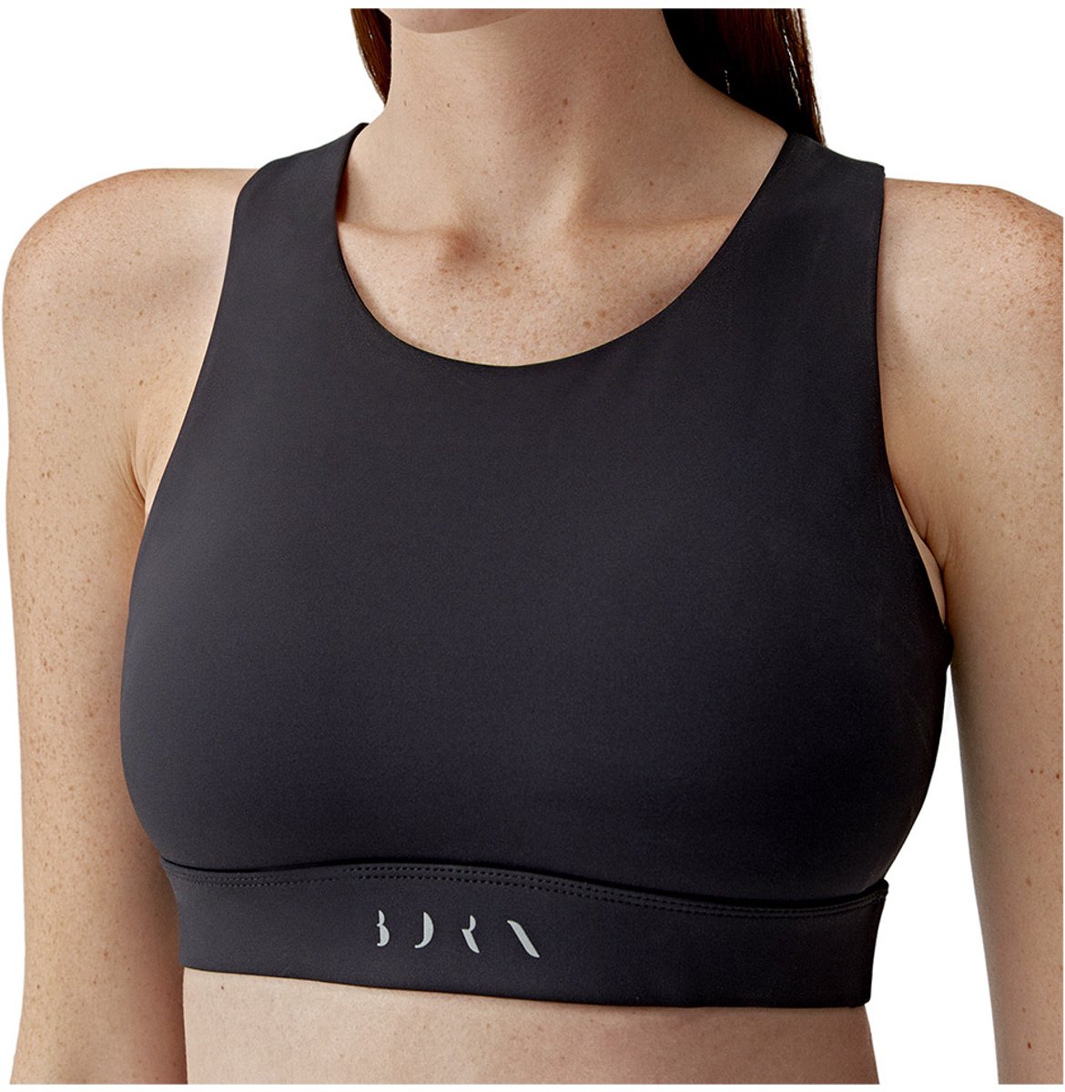 Born Living Yoga Nara Sporttop Met Medium-hoge Ondersteuning Zwart S Vrouw