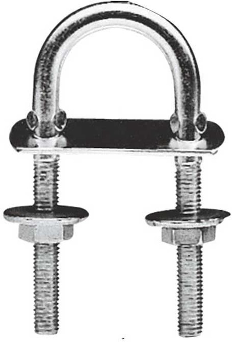 Plastimo Ronde Boog Oog Zilver 10 x 45 mm