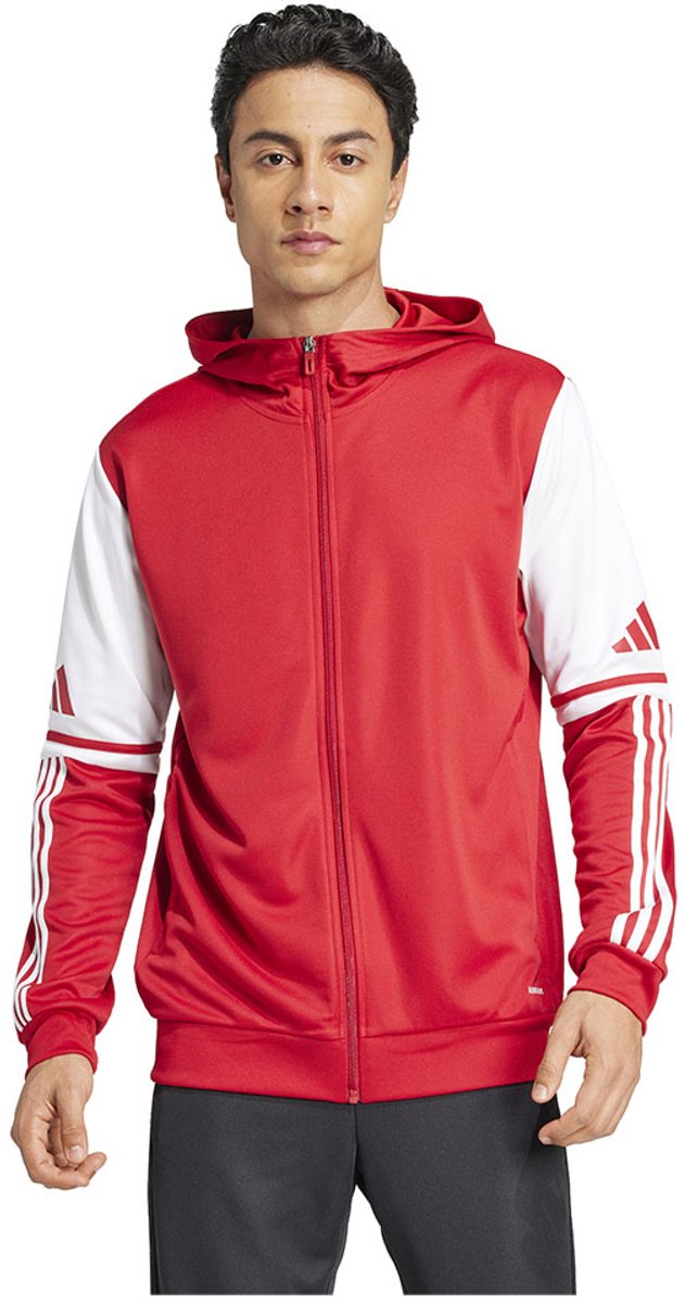Adidas Squadra 25 Sweatshirt Met Rits Rood XL / Regular Man