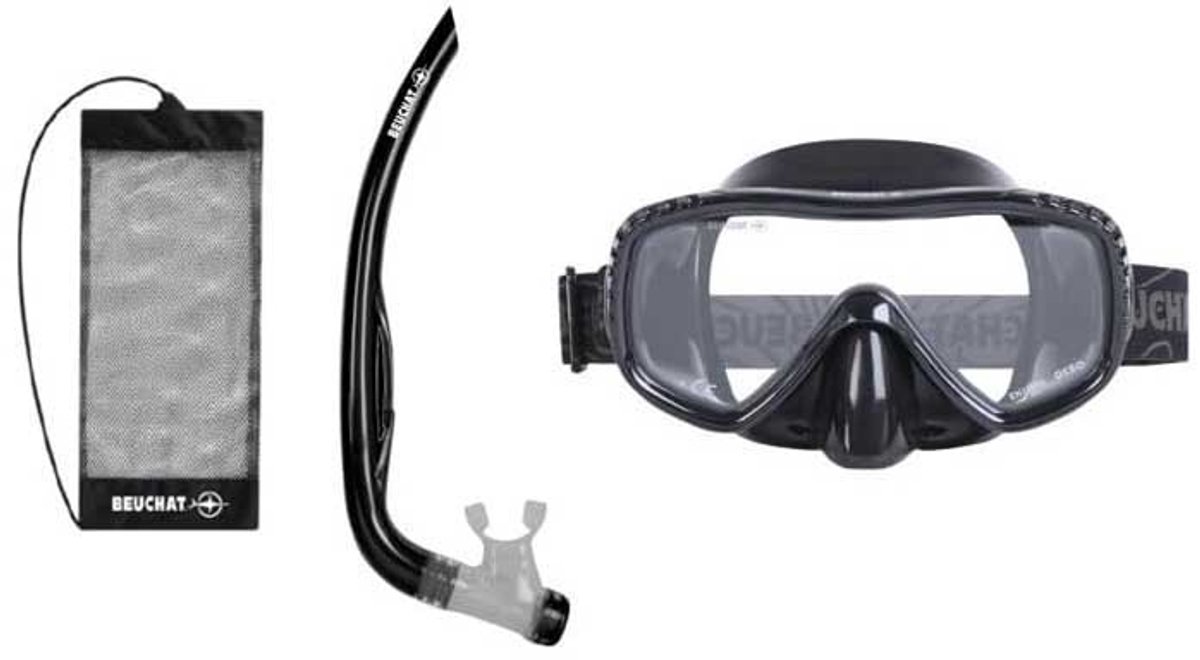 Beuchat Oceo Ms Snorkelset Zwart