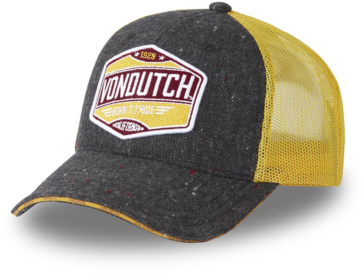 Von Dutch Mixgrey02 Pet Zwart,Grijs