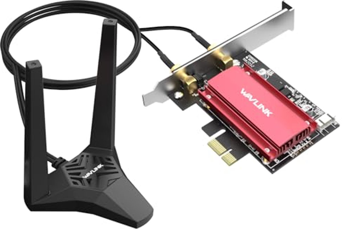 Nieuwe WiFi 6E AX5400M PCIe Netwerkkaart met Bluetooth 5.3 en MU-MIMO