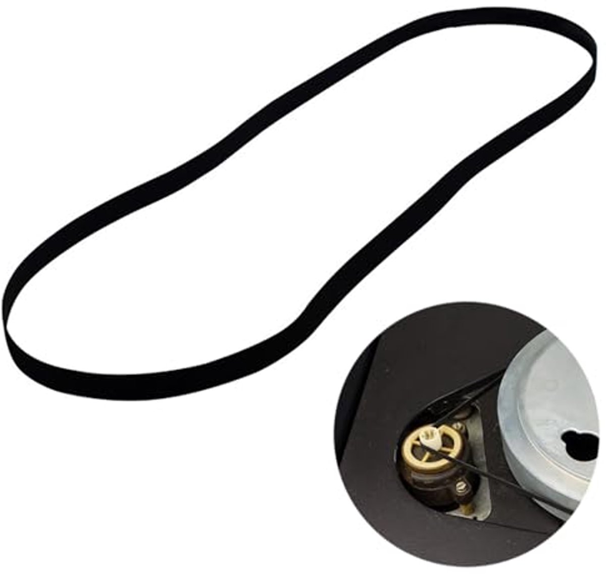 Draaitafel riem 20 cm - Rubber banden voor grammofoon