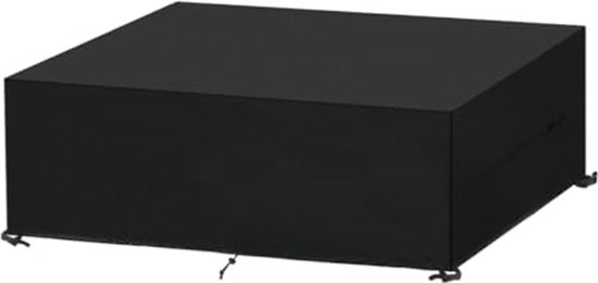Tuinmeubelset hoes voor buitenmeubels, waterdicht, rechthoekige tafel- en stoelhoezen voor tuin, winddichte bescherming voor terras, salontafel, 240 x 160 x 100 cm