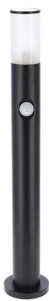 Buitenlamp met Bewegingssensor GU10 - 60 cm - IP44 Waterdicht Zwart