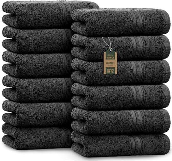 4er Pack Dyckhoff Gästetücher Angenehmes Frottee-Handtücher 30x50 Cm Dunkelrosa 8798197