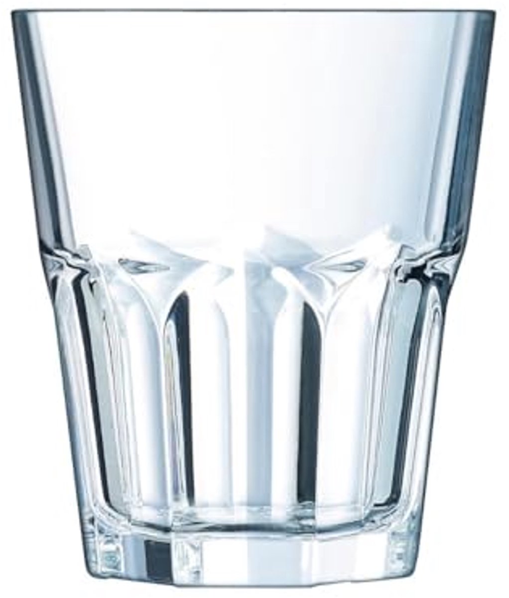 Transparante Whiskyglazen Set van 6 - 350ml Glas