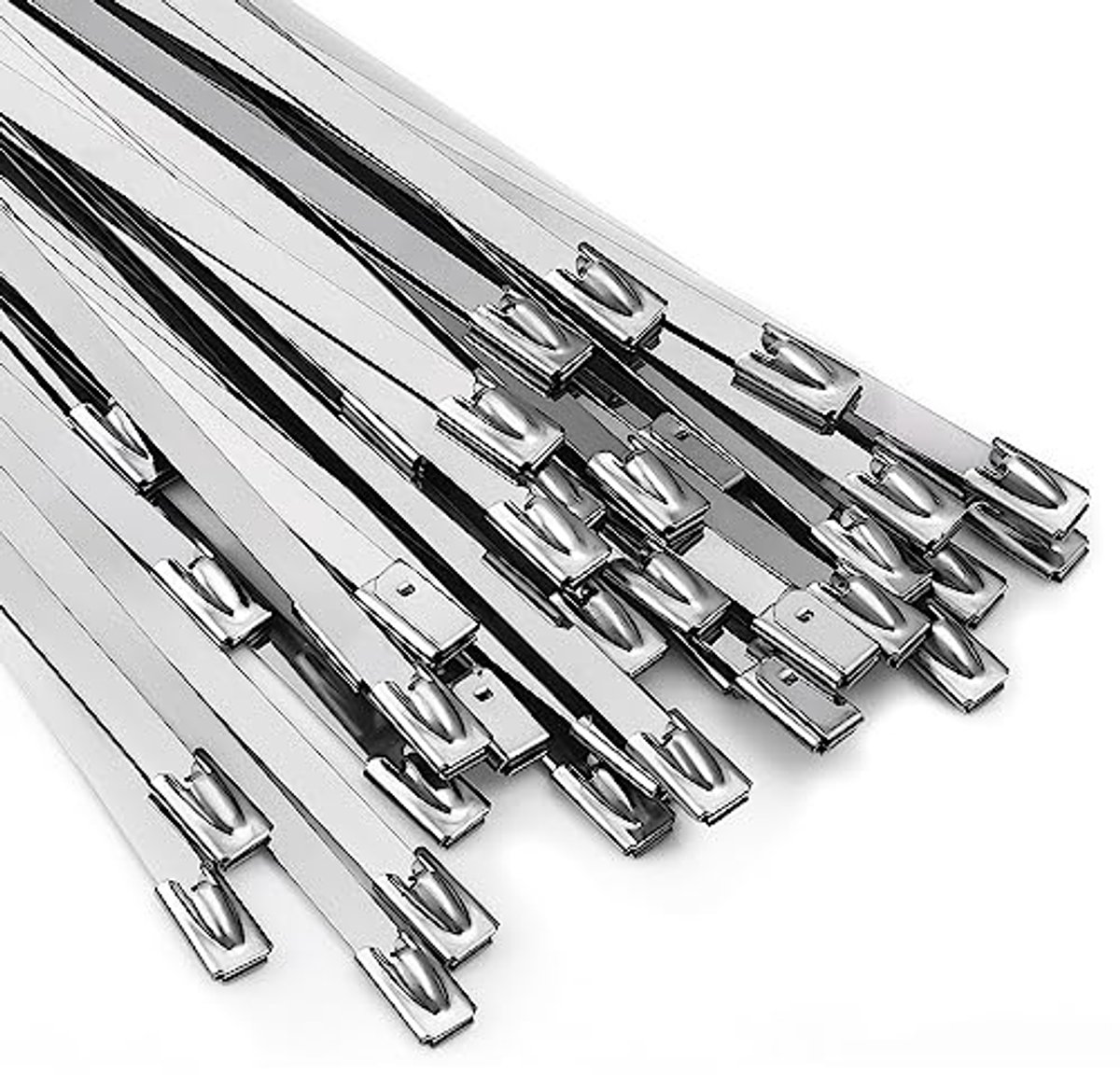 Heavy Duty Metalen Ritsbanden 11,8 inch – 100 Stuks voor Diverse Toepassingen