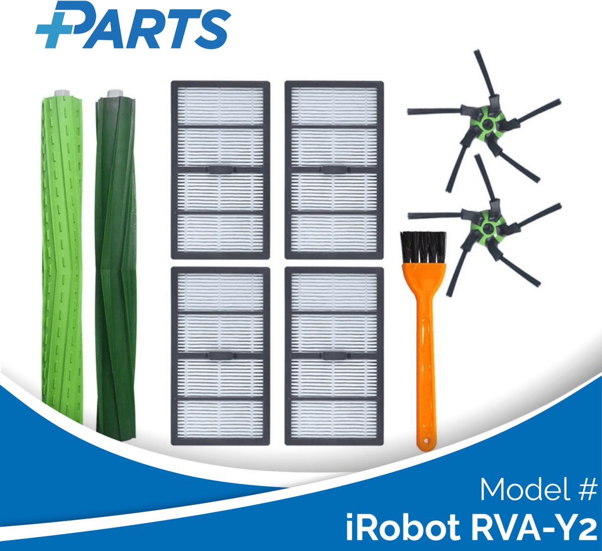 iRobot RVA-Y2 Onderhoudsset (Plus.Parts® alternatief voor 4646124 / 4655986)