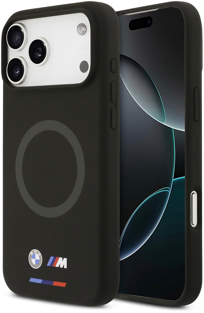 BMW Back Cover - iPhone 17 Pro Max - Zwart - MagSafe - Slank & Schokabsorberend ontwerp