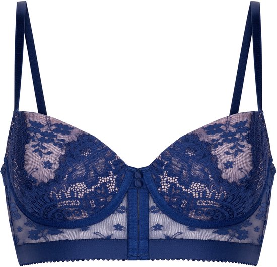 Soutien-gorge préformé à armatures longiligne Hunkemöller Lou Blauw C85