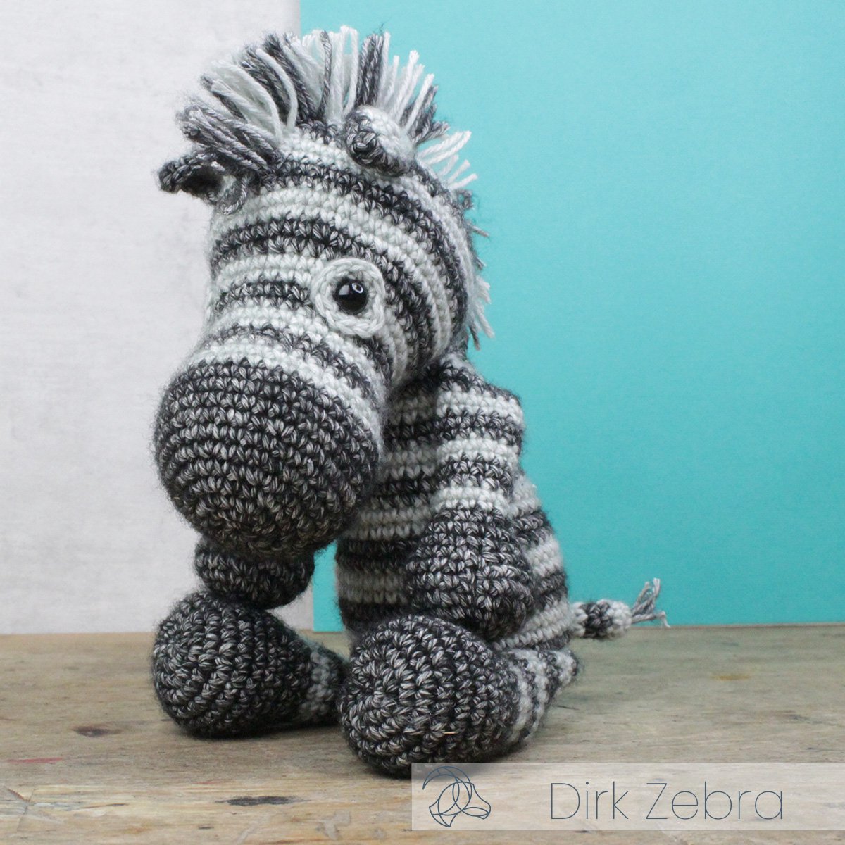 Dirk de Zebra haken (haakpakket) — afbeelding 8
