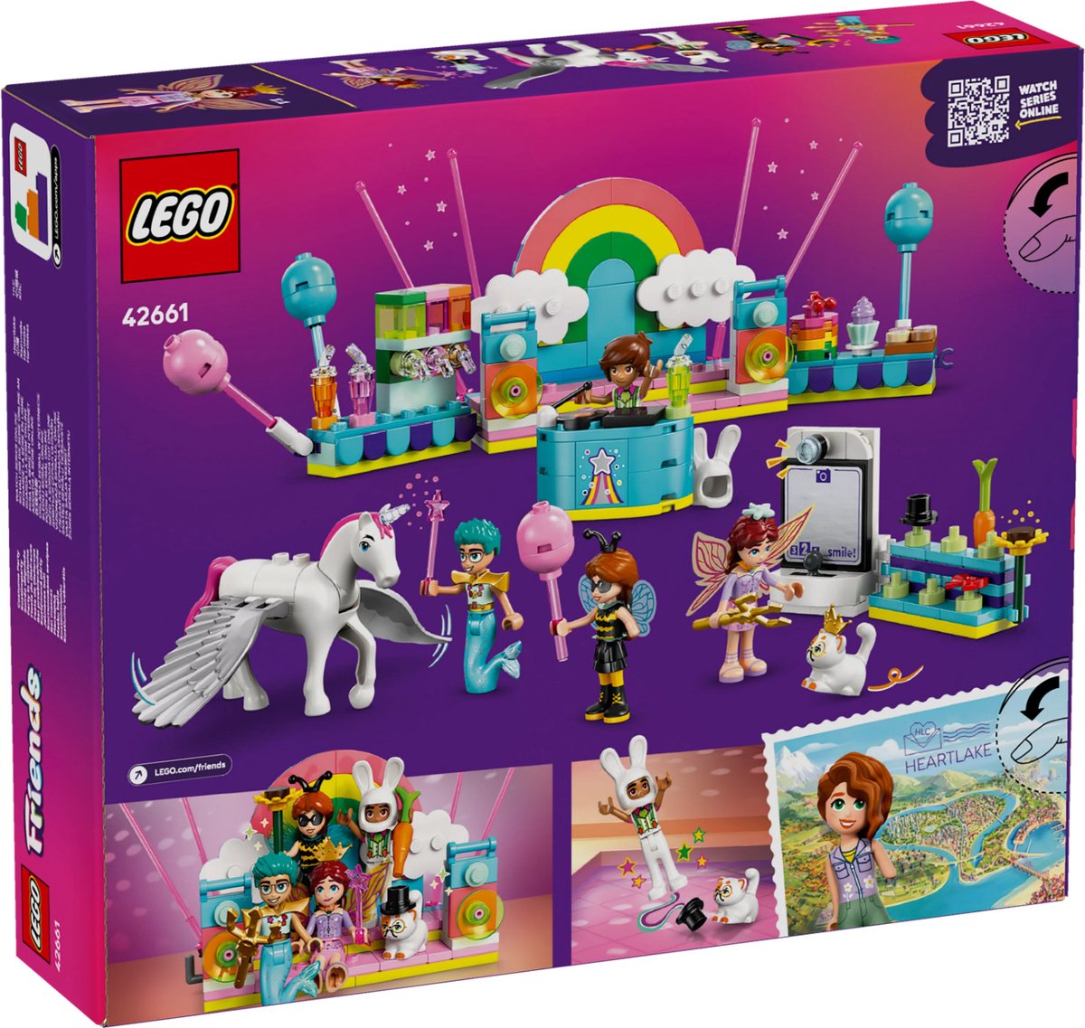 LEGO® Friends Verkleedfeestje met Eenhoorn en Fee - 42661 — afbeelding 19
