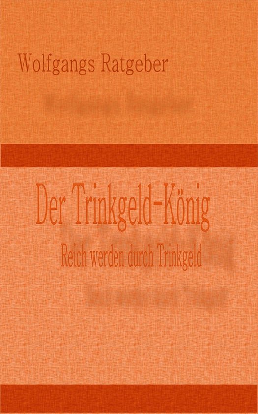 Der Trinkgeld-König - cover