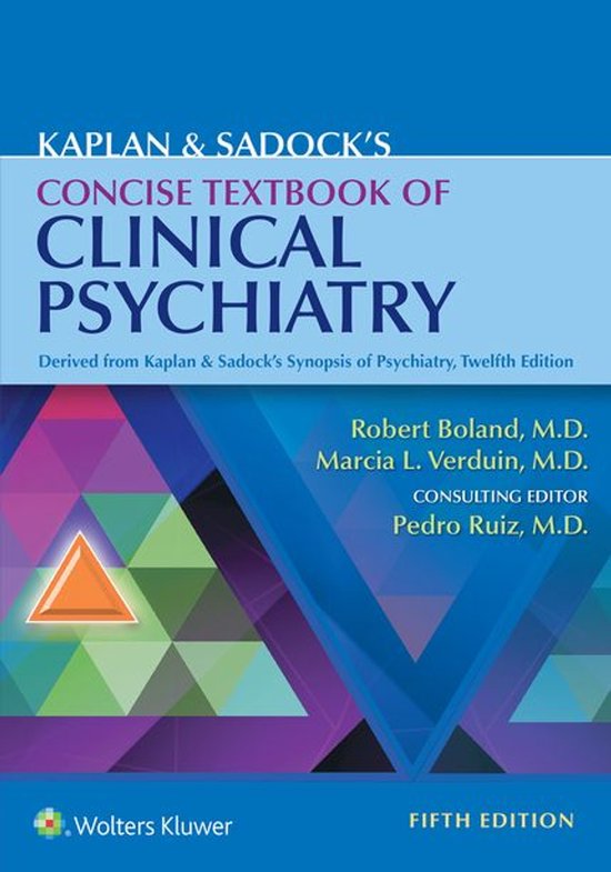 Kaplan & Sadock's Concise Textbook of Clinical Psychiatry - cover