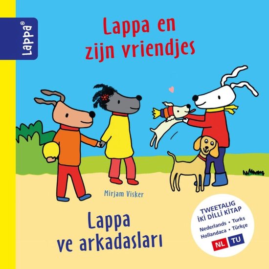 LAPPA Kinderboeken Tweetalig - Lappa en zijn vriendjes - Lap ... - cover