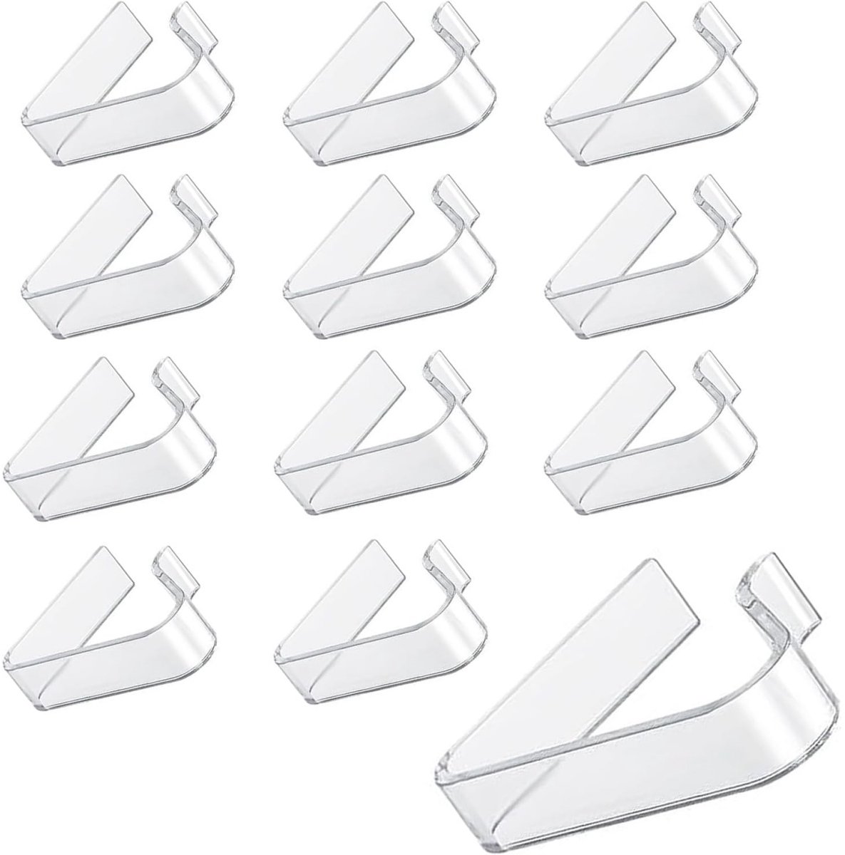 EXCITAT 12 stuks - Clips - Tafelkleedclips - Plastic tafelkleedclips - Geschikt voor resta