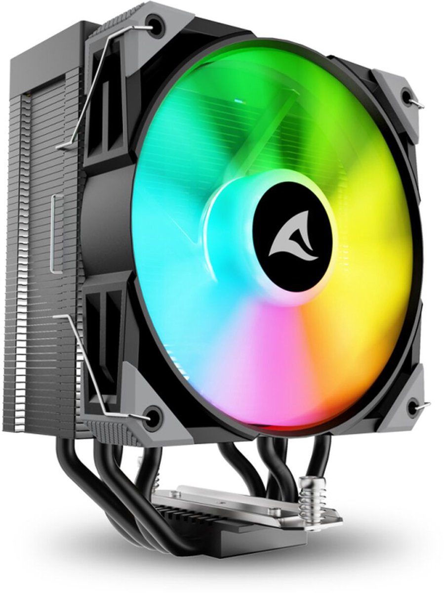 Box ventilator Sharkoon A40 RGB Ø 12 cm (1 Stuks)