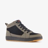 Skechers Street Smooth Street - Cozy Zip jongens hoge sneakers - Groen - Maat 37