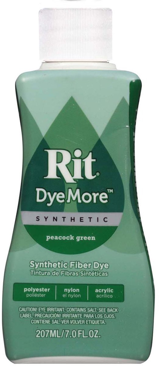 Rit Dyemore Peacook Green - Voor synthetische stoffen - Rit