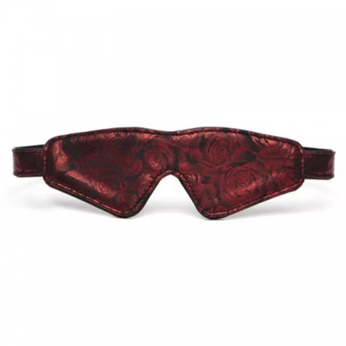 Fifty Shades of Grey Sweet Anticipation - Blinddoek met rozenpatroon - Polyester - Rood/zwart - Verstelbaar