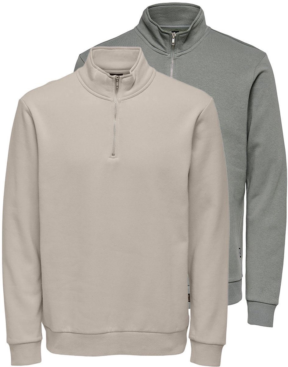 Only & Sons Heren sweattroyer 2 pack Ceres