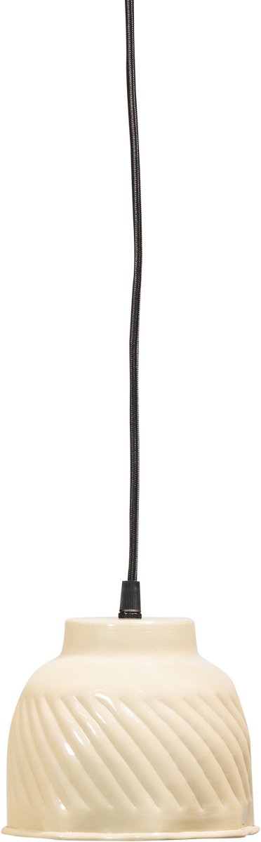 WOOOD Arleso Hanglamp - Metaal - Zand/Beige - 15x14x14